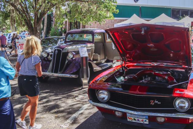 The 29th Annual 8 Flags Car Show was held Oct. 18 in Downtown Fernandina Beach. Photo by Ashley Chandler/News-Leader