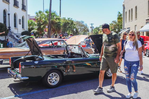 The 29th Annual 8 Flags Car Show was held Oct. 18 in Downtown Fernandina Beach. Photo by Ashley Chandler/News-Leader