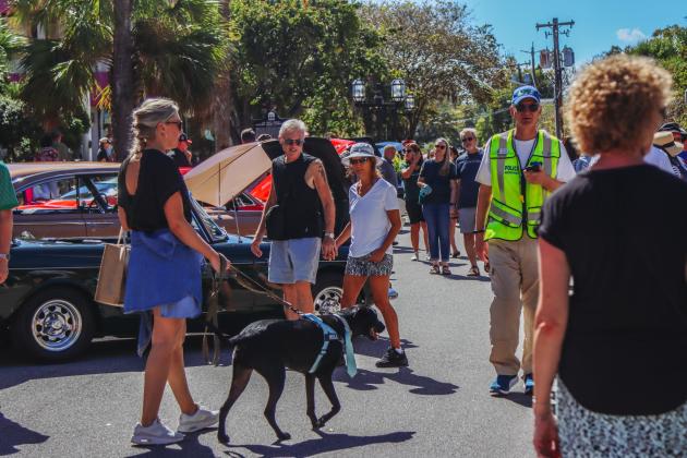 The 29th Annual 8 Flags Car Show was held Oct. 18 in Downtown Fernandina Beach. Photo by Ashley Chandler/News-Leader