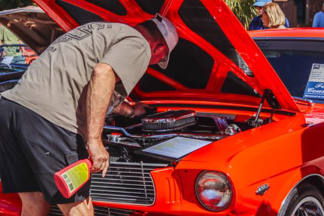 The 29th Annual 8 Flags Car Show was held Oct. 18 in Downtown Fernandina Beach. Photo by Ashley Chandler/News-Leader