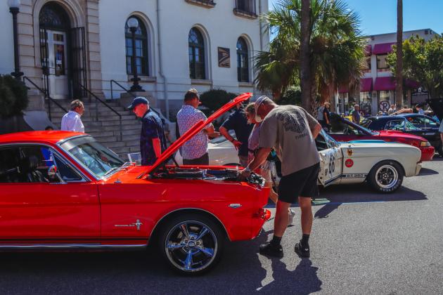 The 29th Annual 8 Flags Car Show was held Oct. 18 in Downtown Fernandina Beach. Photo by Ashley Chandler/News-Leader
