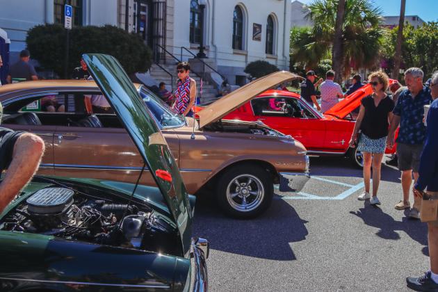 The 29th Annual 8 Flags Car Show was held Oct. 18 in Downtown Fernandina Beach. Photo by Ashley Chandler/News-Leader