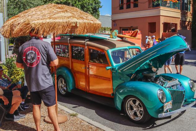 The 29th Annual 8 Flags Car Show was held Oct. 18 in Downtown Fernandina Beach. Photo by Ashley Chandler/News-Leader