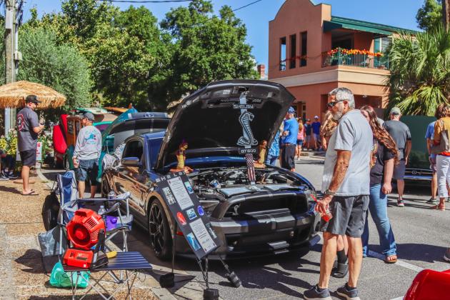 The 29th Annual 8 Flags Car Show was held Oct. 18 in Downtown Fernandina Beach. Photo by Ashley Chandler/News-Leader