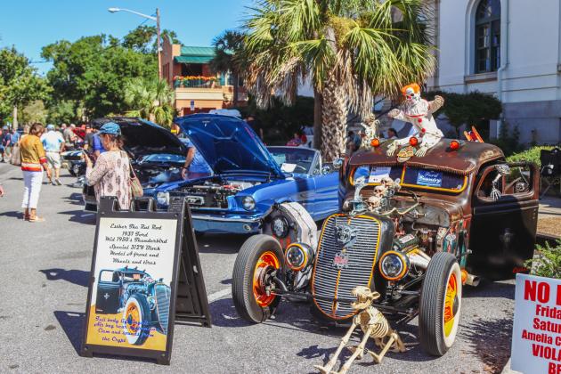 The 29th Annual 8 Flags Car Show was held Oct. 18 in Downtown Fernandina Beach. Photo by Ashley Chandler/News-Leader