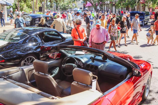 The 29th Annual 8 Flags Car Show was held Oct. 18 in Downtown Fernandina Beach. Photo by Ashley Chandler/News-Leader