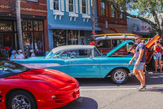 The 29th Annual 8 Flags Car Show was held Oct. 18 in Downtown Fernandina Beach. Photo by Ashley Chandler/News-Leader
