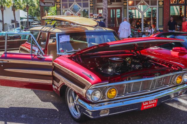 The 29th Annual 8 Flags Car Show was held Oct. 18 in Downtown Fernandina Beach. Photo by Ashley Chandler/News-Leader
