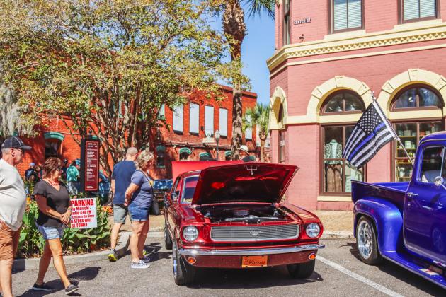The 29th Annual 8 Flags Car Show was held Oct. 18 in Downtown Fernandina Beach. Photo by Ashley Chandler/News-Leader