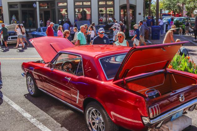 The 29th Annual 8 Flags Car Show was held Oct. 18 in Downtown Fernandina Beach. Photo by Ashley Chandler/News-Leader