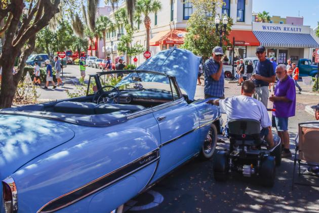 The 29th Annual 8 Flags Car Show was held Oct. 18 in Downtown Fernandina Beach. Photo by Ashley Chandler/News-Leader