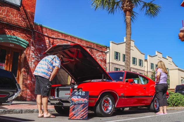 The 29th Annual 8 Flags Car Show was held Oct. 18 in Downtown Fernandina Beach. Photo by Ashley Chandler/News-Leader