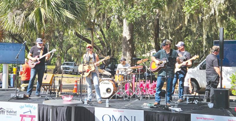 Local band Andria Shinn &amp; the Loyal Souls perform Sunday. Photo by Jim Luksic/News-Leader