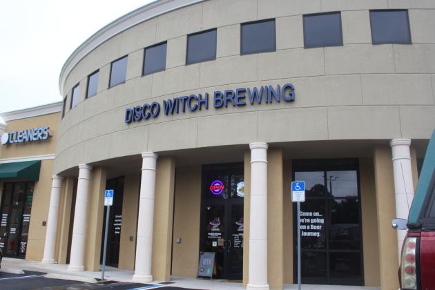 The outside of the Disco Witch Brewing taproom in Yulee on Monday, Oct 27. Marisa DeMar/News-Leader