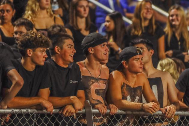 Pirate football on Oct. 24, in Week 10 of High School Football. Photo by Ashley Chandler/News-Leader