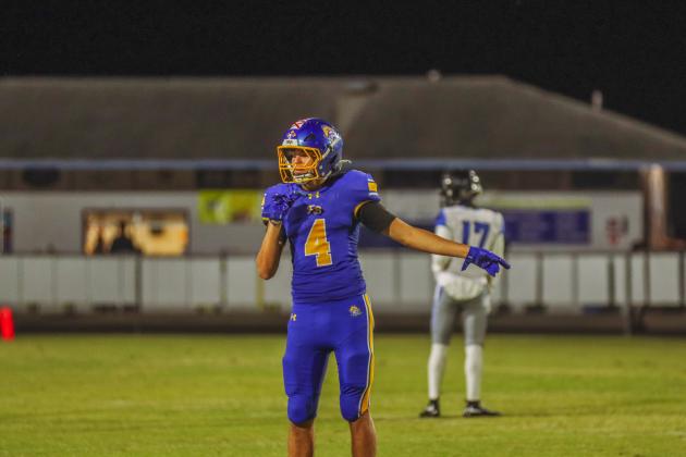 Pirate football on Oct. 24, in Week 10 of High School Football. Photo by Ashley Chandler/News-Leader