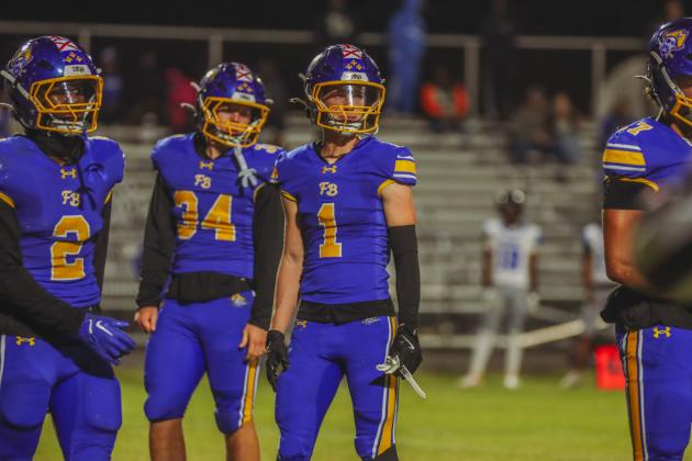Pirate football on Oct. 24, in Week 10 of High School Football. Photo by Ashley Chandler/News-Leader