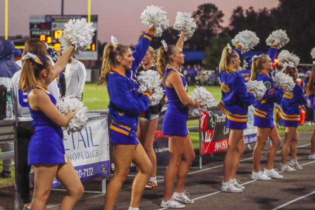 Pirate football on Oct. 24, in Week 10 of High School Football. Photo by Ashley Chandler/News-Leader