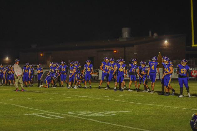 Pirate football on Oct. 24, in Week 10 of High School Football. Photo by Ashley Chandler/News-Leader