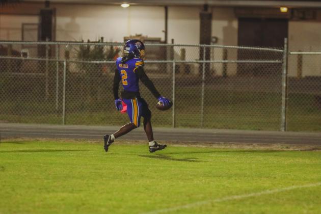 Pirate football on Oct. 24, in Week 10 of High School Football. Photo by Ashley Chandler/News-Leader