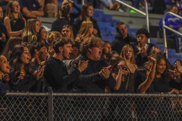 Pirate football on Oct. 24, in Week 10 of High School Football. Photo by Ashley Chandler/News-Leader