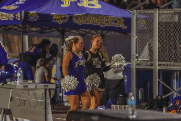 Pirate football on Oct. 24, in Week 10 of High School Football. Photo by Ashley Chandler/News-Leader