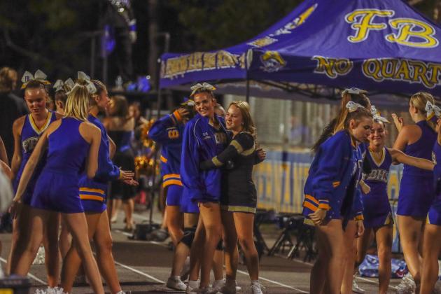 Pirate football on Oct. 24, in Week 10 of High School Football. Photo by Ashley Chandler/News-Leader