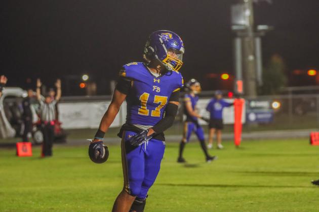 Pirate football on Oct. 24, in Week 10 of High School Football. Photo by Ashley Chandler/News-Leader