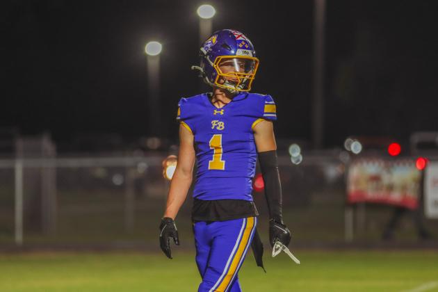 Pirate football on Oct. 24, in Week 10 of High School Football. Photo by Ashley Chandler/News-Leader