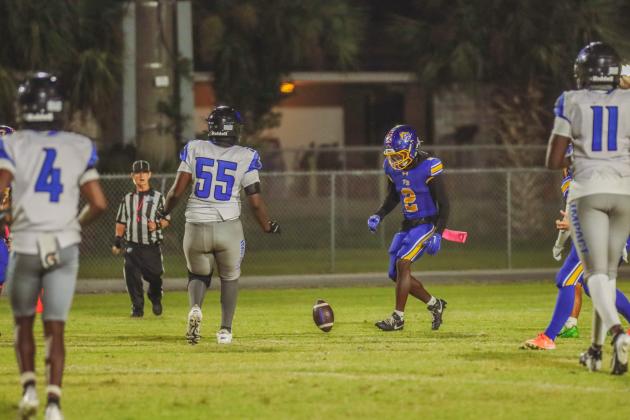 Pirate football on Oct. 24, in Week 10 of High School Football. Photo by Ashley Chandler/News-Leader