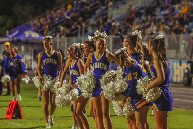 Pirate football on Oct. 24, in Week 10 of High School Football. Photo by Ashley Chandler/News-Leader