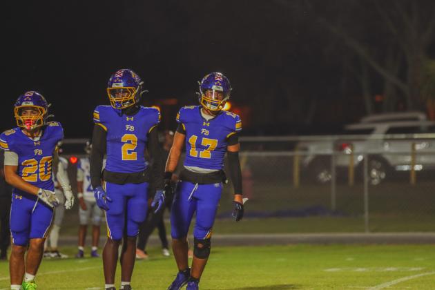 Pirate football on Oct. 24, in Week 10 of High School Football. Photo by Ashley Chandler/News-Leader