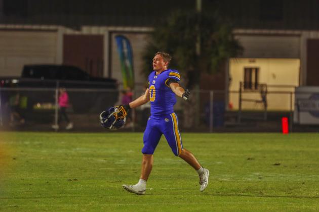 Pirate football on Oct. 24, in Week 10 of High School Football. Photo by Ashley Chandler/News-Leader