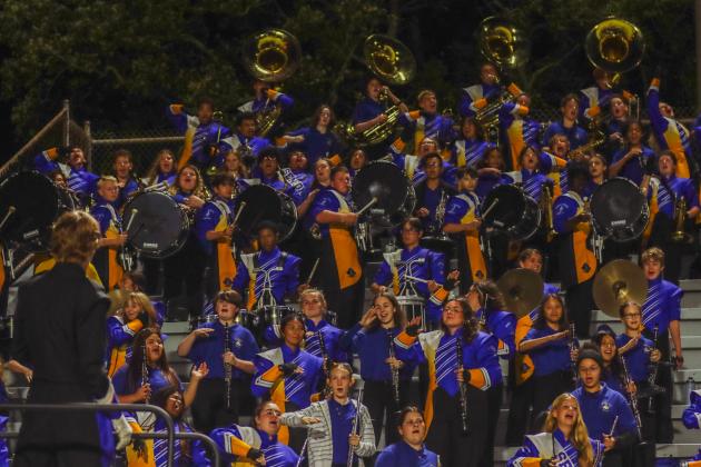 Pirate football on Oct. 24, in Week 10 of High School Football. Photo by Ashley Chandler/News-Leader