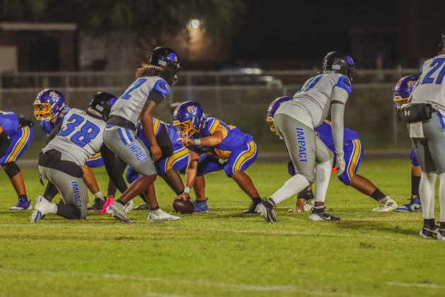 Pirate football on Oct. 24, in Week 10 of High School Football. Photo by Ashley Chandler/News-Leader