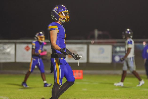 Pirate football on Oct. 24, in Week 10 of High School Football. Photo by Ashley Chandler/News-Leader