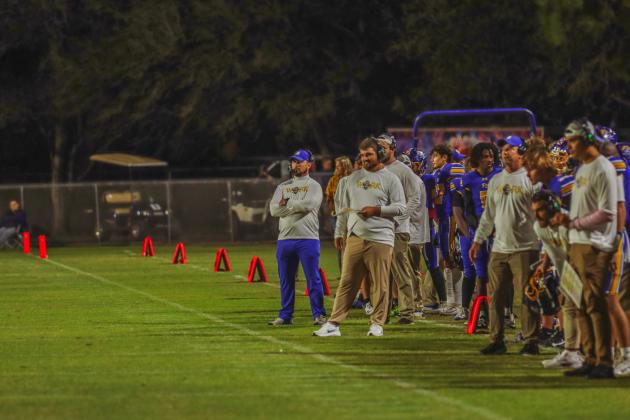 Pirate football on Oct. 24, in Week 10 of High School Football. Photo by Ashley Chandler/News-Leader