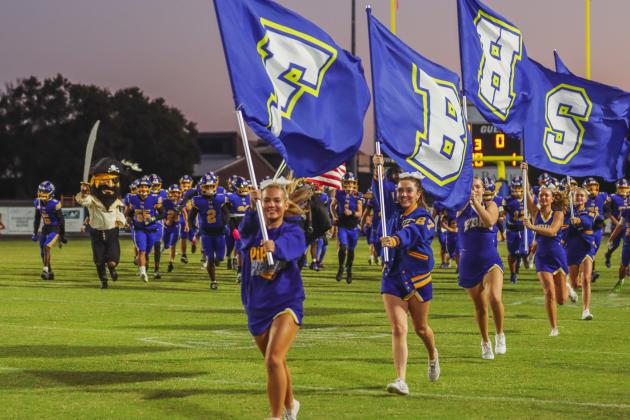 Pirate football on Oct. 24, in Week 10 of High School Football. Photo by Ashley Chandler/News-Leader