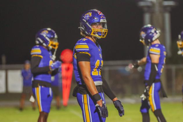 Pirate football on Oct. 24, in Week 10 of High School Football. Photo by Ashley Chandler/News-Leader