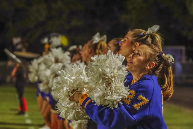 Pirate football on Oct. 24, in Week 10 of High School Football. Photo by Ashley Chandler/News-Leader