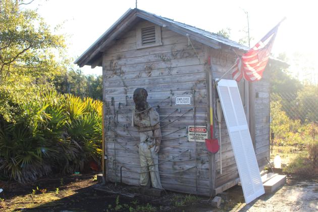 Spooky scenes Thursday at The Timber Farm. Photo by Marisa DeMar/News-Leader
