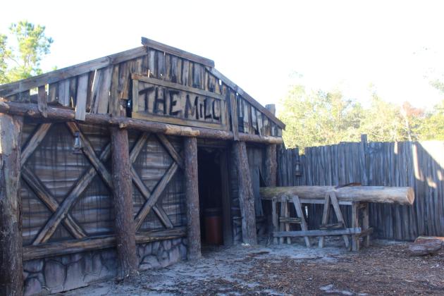 Spooky scenes Thursday at The Timber Farm. Photo by Marisa DeMar/News-Leader
