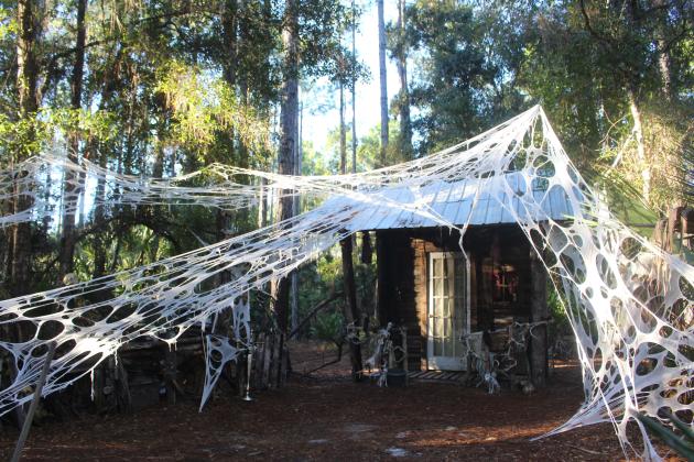Spooky scenes Thursday at The Timber Farm. Photo by Marisa DeMar/News-Leader
