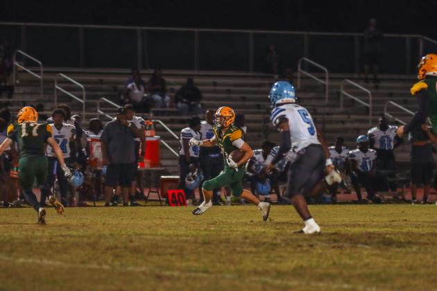 Hornet football in Week Six. Photo by Ashley Chandler/News-Leader