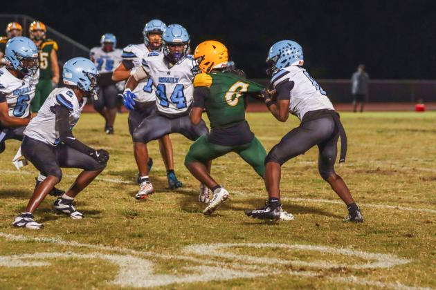 Hornet football in Week Six. Photo by Ashley Chandler/News-Leader