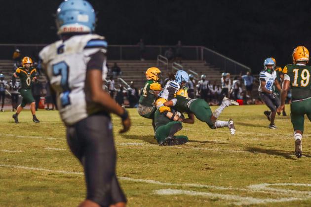 Hornet football in Week Six. Photo by Ashley Chandler/News-Leader