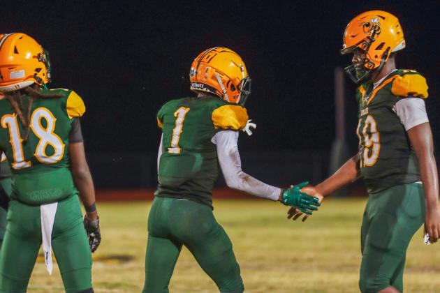 Hornet football in Week Six. Photo by Ashley Chandler/News-Leader