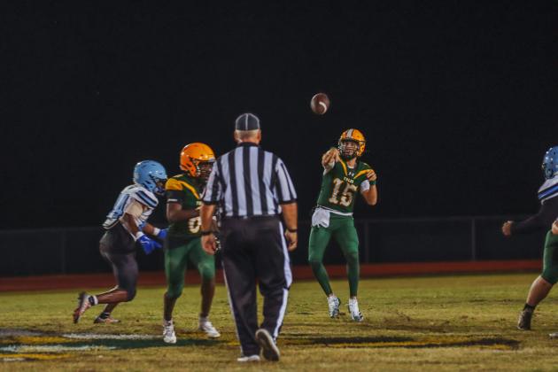 Hornet football in Week Six. Photo by Ashley Chandler/News-Leader