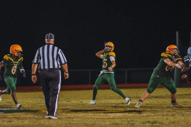 Hornet football in Week Six. Photo by Ashley Chandler/News-Leader