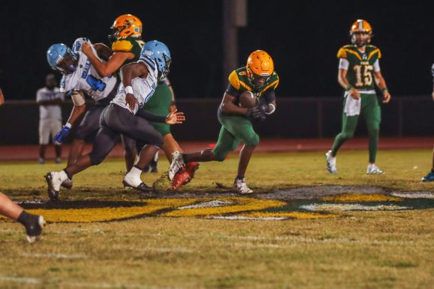Hornet football in Week Six. Photo by Ashley Chandler/News-Leader